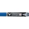 Marqueur pilot v board master rechargeable pointe conique extra fine 1.3mm encre liquide base alcool couleur vive bleu