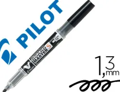 Marqueur pilot v board master rechargeable pointe conique extra fine 1.3mm encre liquide base alcool couleur vive noir