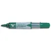 Marqueur pilot v board master rechargeable pointe ogive tracé 2mm encre liquide base alcool couleur vive vert