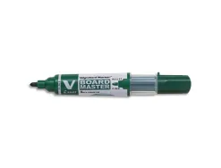 Marqueur pilot v-board master recycle rechargeable pointe fine 4.50 mm coloris vert