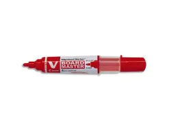 Marqueur pilot v-board master recycle rechargeable pointe fine 4.50 mm coloris rouge