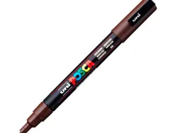Marqueur posca conique pointe fine coloris marron fonce
