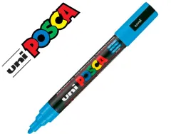 Marqueur posca conique pointe moyenne coloris bleu ciel