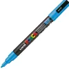 Marqueur posca conique pointe fine coloris bleu ciel