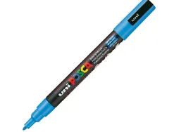 Marqueur posca conique pointe fine coloris bleu ciel