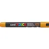 Marqueur posca pc3m base eau pointe conique fine 0,9-1,3mm sans odeurs/alcool/solvant tous supports coloris orange