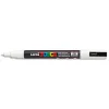 Marqueur posca pc3m gouache encre inodore toutes surfaces pointe fine conique couleur opaque couvrante blanc