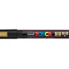 Marqueur posca pc3m gouache encre inodore toutes surfaces pointe fine conique couleur opaque couvrante or