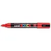 Marqueur posca pc5m gouache encre inodore toutes surfaces pointe moyenne conique couleur opaque couvrante rouge