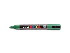 Marqueur posca pc5m gouache encre inodore toutes surfaces pointe moyenne conique couleur opaque couvrante vert foncé