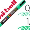 Marqueur posca pc3m gouache encre inodore toutes surfaces pointe fine conique couleur opaque couvrante vert clair