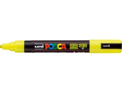 Marqueur posca pc5m peinture base eau inodore tout support pointe moyenne trait 1,8-2,5mm coloris vert raisin