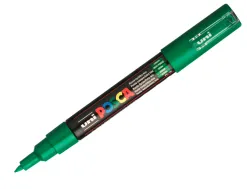 Marqueur posca pc1mc base eau pointe conique extra fine 0,7mm vert foncé odeurs/alcool/solvant tous