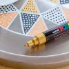 Marqueur posca pc1mc base eau pointe conique extra fine 0,7mm sans odeurs/alcool/solvant tous