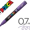 Marqueur posca pc1mc base eau pointe conique extra fine 0,7mm violet sans/odeurs/alcool/solvant tous