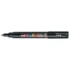 Marqueur posca pc1mc gouache encre inodore toutes surfaces pointe ultra-fine conique couleur opaque couvrante noir