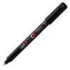 Marqueur posca pc1mr base eau pointe calibree extra fine 0,7mm noir sans/odeurs/alcool/solvant tous