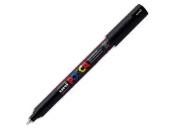 Marqueur posca pc1mr base eau pointe calibree extra fine 0,7mm noir sans/odeurs/alcool/solvant tous