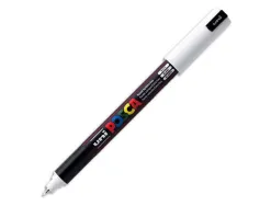 Marqueur posca pc1mr base eau pointe calibree extra fine 0,7mm blanc sans/odeurs/alcool/solvant tous