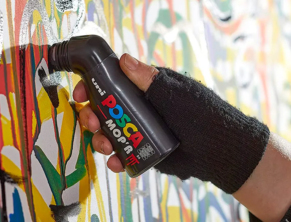 Marqueur posca peinture pointe ronde coloris noir