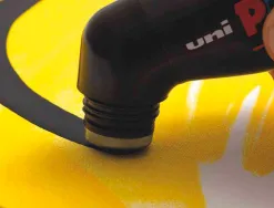 Marqueur posca peinture pointe ronde coloris noir