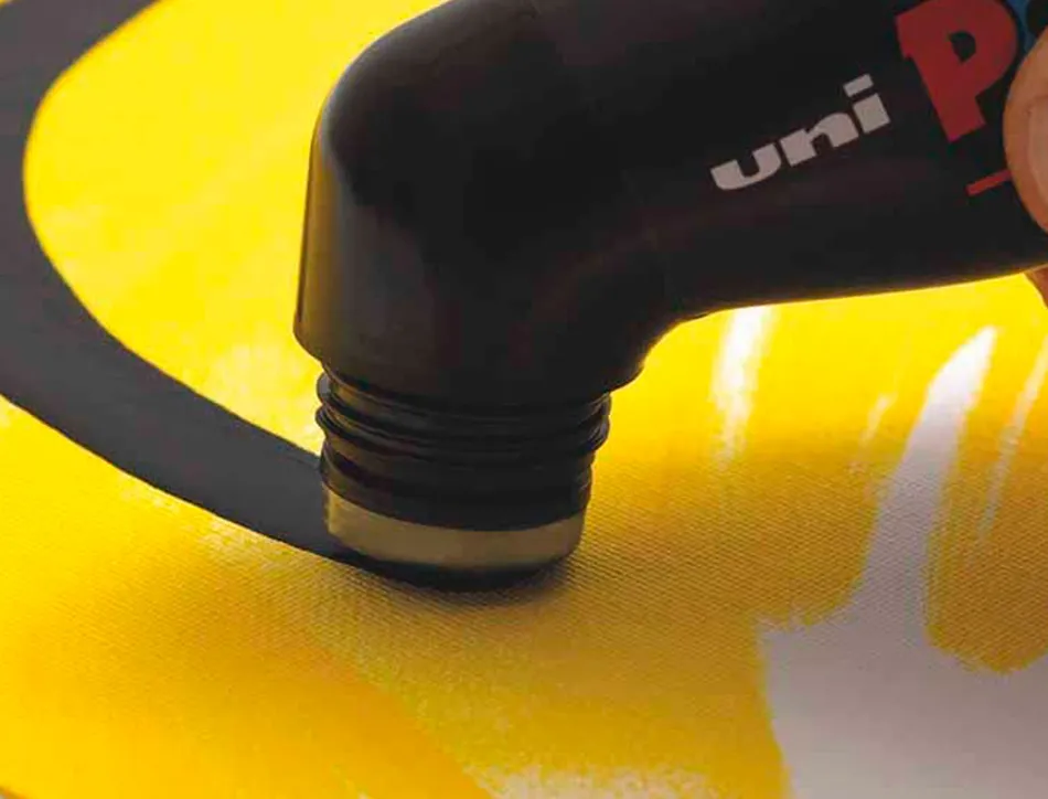 Marqueur posca peinture pointe ronde coloris noir