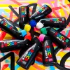 Marqueur posca peinture pointe ronde coloris bleu fonce