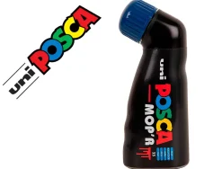 Marqueur posca peinture pointe ronde coloris bleu fonce