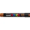 Marqueur posca pointe conique moyenne coloris bronce