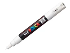 Marqueur posca pointe conique extra fine coloris blanc