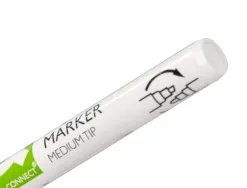 Marqueur q-connect craie liquide pointe ronde trace 3mm coloris assortis boite 8 unites