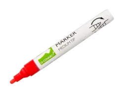 Marqueur q-connect craie liquide pointe ronde trace 3mm coloris assortis boite 8 unites