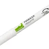 Marqueur q-connect craie liquide pointe ronde trace 3mm coloris blanc boite 4 unites