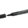 Marqueur q-connect permanent pointe ogive tracé 3mm résistante corps plastique coloris noir