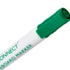 Marqueur q-connect tableau blanc pointe ogive tracé 2/3mm corps plastique encre base alcohol coloris vert