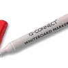 Marqueur q-connect tableau blanc pointe ogive tracé 2/3mm corps plastique encre base alcohol coloris rouge