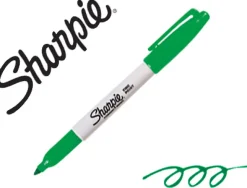 Marqueur sharpie permanent pointe ogive fine 0.9mm sèche rapidement coloris vert