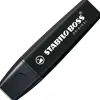 Marqueur stabilo boss original marker encre base eau pointe biseautee largeur trace 2/5mm coloris noir