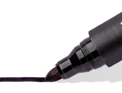 Marqueur staedtler permanent dry safe 352 lumocolor pointe ogive 2mm assortie etui de 4