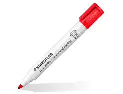 Marqueur staedtler permanent dry safe lumocolor whiteboard 351 pointe ogive 2mm assortis etui de 8