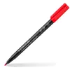 Marqueur staedtler permanent dry safe lumocolor 317 pointe moyenne 1mm coloris assrotis etui de 10 feutres
