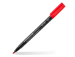 Marqueur staedtler permanent dry safe lumocolor 317 pointe moyenne 1mm coloris assrotis etui de 10 feutres