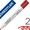 Marqueur staedtler tableau blanc dry safe pointe ogive rouge