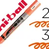 Marqueur uniball craie chalk fin 1.8/2.5mm ideale ardoise s vitrines résiste pluie couleur lumineuse orange fluo