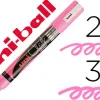 Marqueur uniball craie chalk marker pointe fine 1,8/2,5mm craie liquide couleur lumineusrose fluo