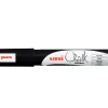 Marqueur uniball craie chalk marker pointe conique fine 0.9/1.3mm craie liquide noir