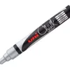 Marqueur uniball craie chalk pointe conique 1,8/2,5mm coloris argent