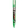 Marqueur uniball craie chalk fin 1.8/2.5mm ideale ardoirse s vitrines résiste pluie couleur lumineuse vert fluo