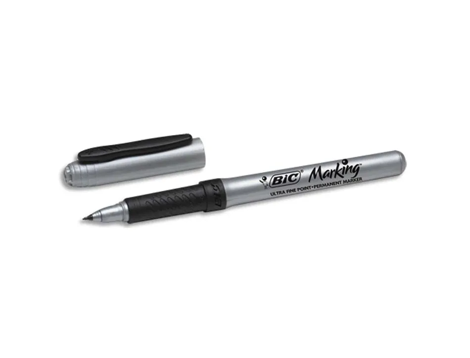 Marqueurs permanents intensity bic pointe ultra-fine encre noire