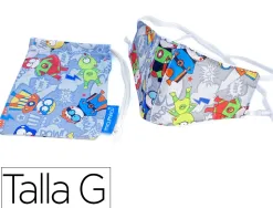 Masque de protection pour enfant modele fantaisie grande taille
